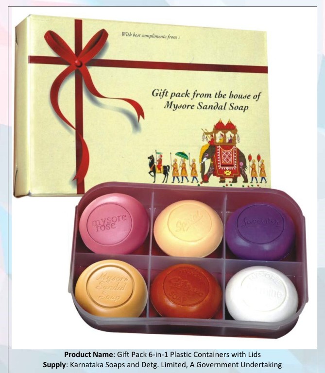 Gift pack plastic containers with lids