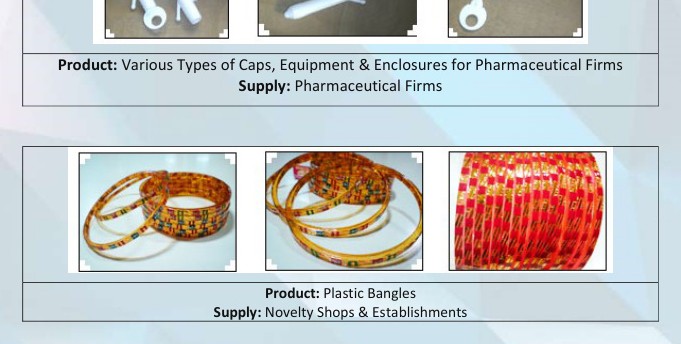 Plastic bangles